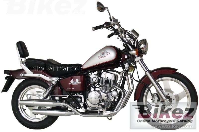 Big (2 cyl) jl 125 marauder (jl125 - 11) picture and wallpaper from Bikez.com